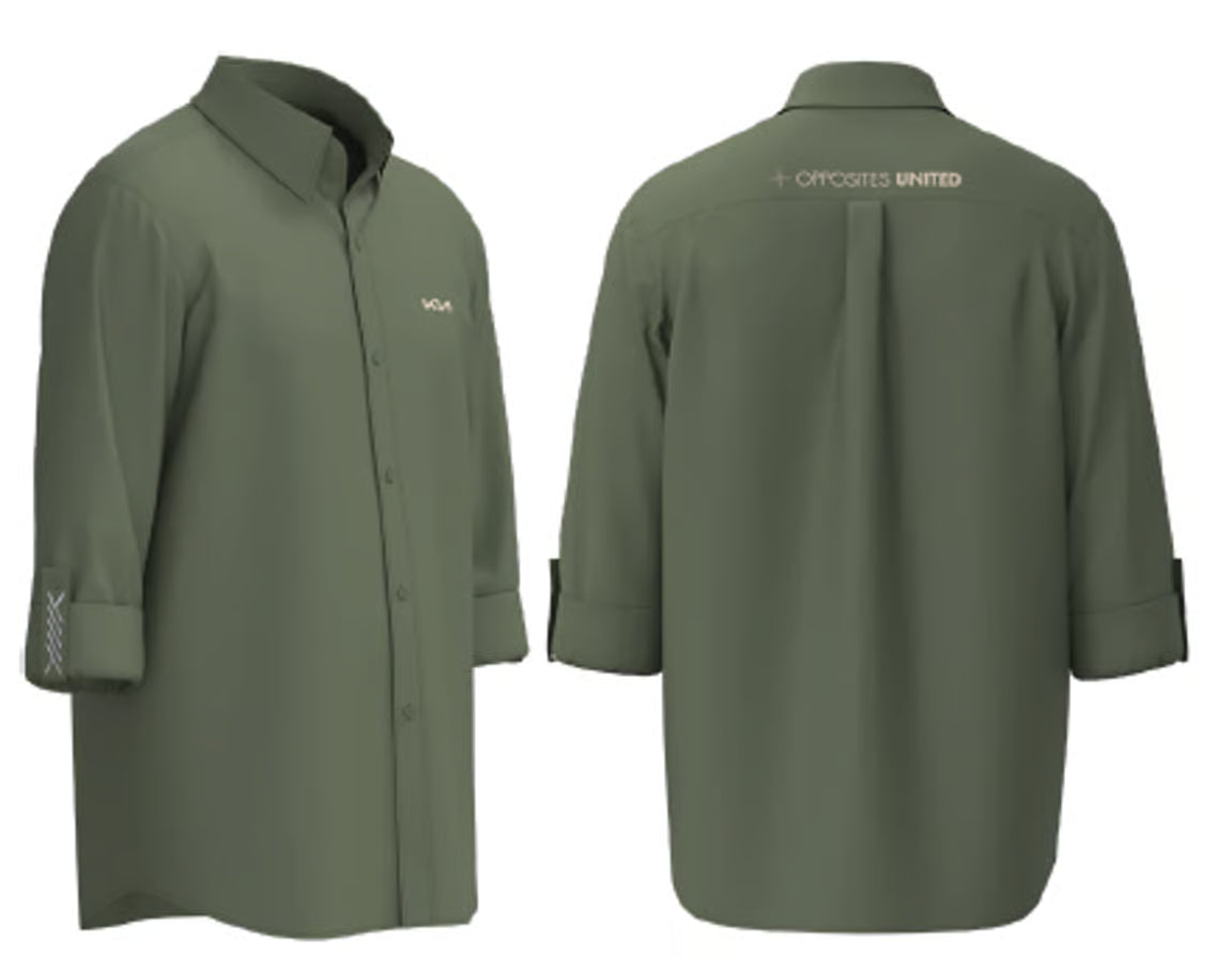 Camisa Con Charretera Manga Larga