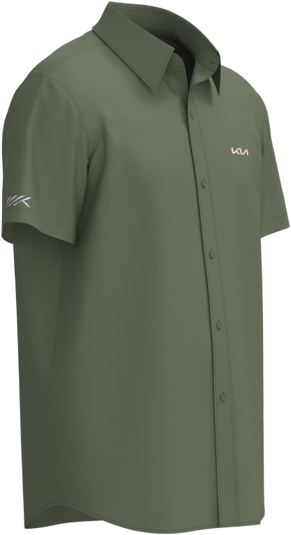 Camisa Con Charretera Manga Corta