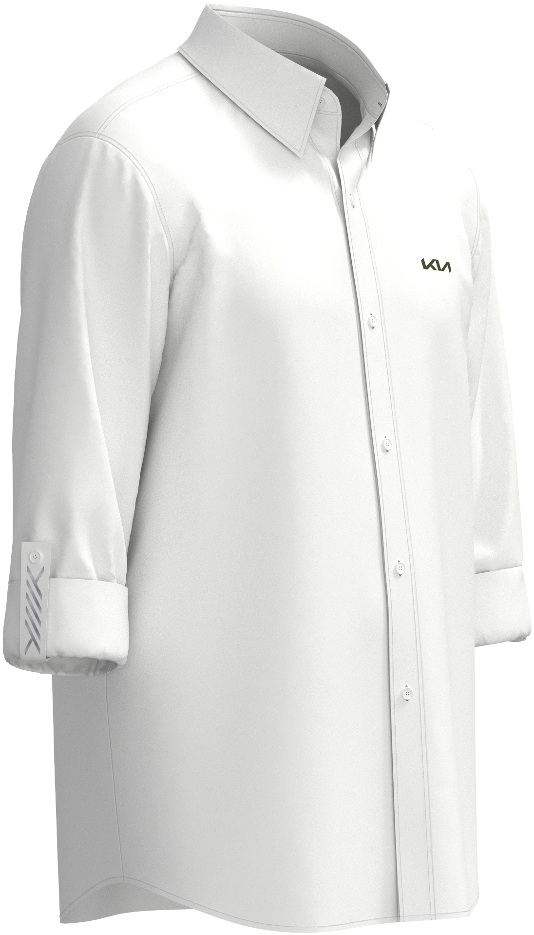 Camisa Con Charretera Manga Larga