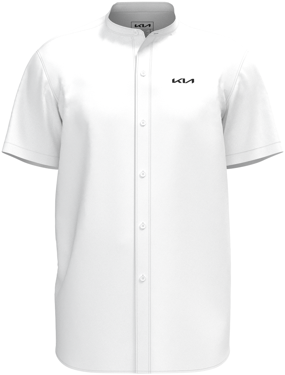 Camisa Cuello Neru Manga Corta