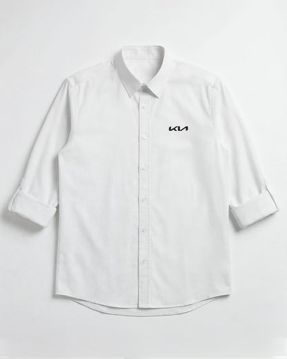 Camisa Con Charretera Manga Larga