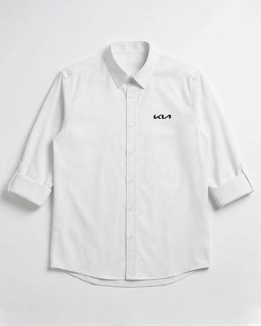 Camisa Con Charretera Manga Larga