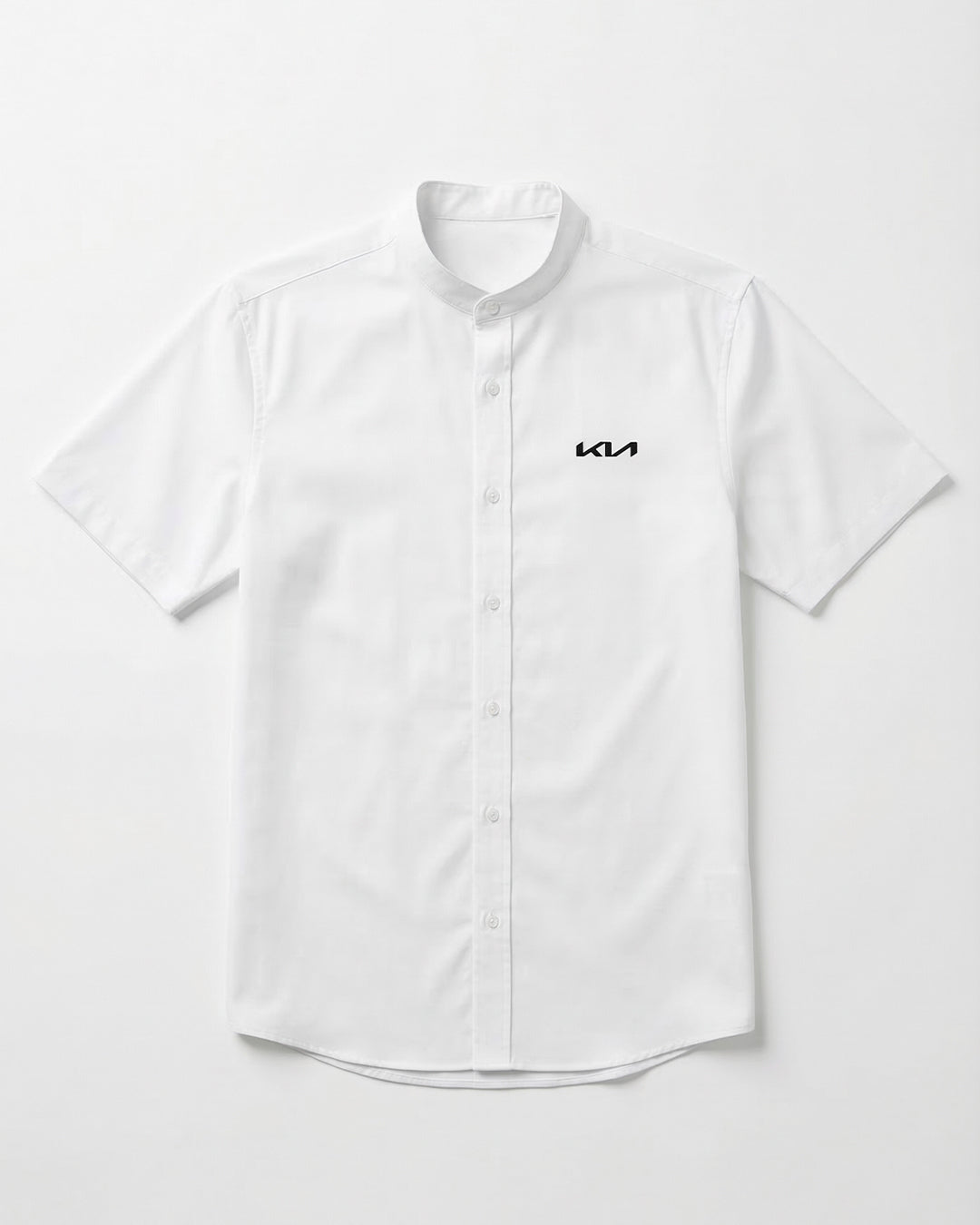 Camisa Cuello Neru Manga Corta