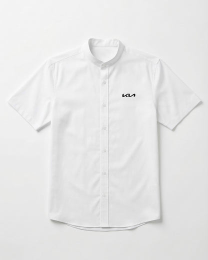Camisa Cuello Neru Manga Corta
