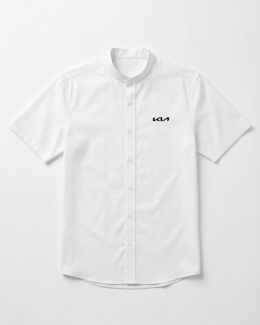 Camisa Cuello Neru Manga Corta